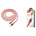 Кабель USB micro USB HOCO U89 Safeness charging cable for Micro (красный) 1 метр