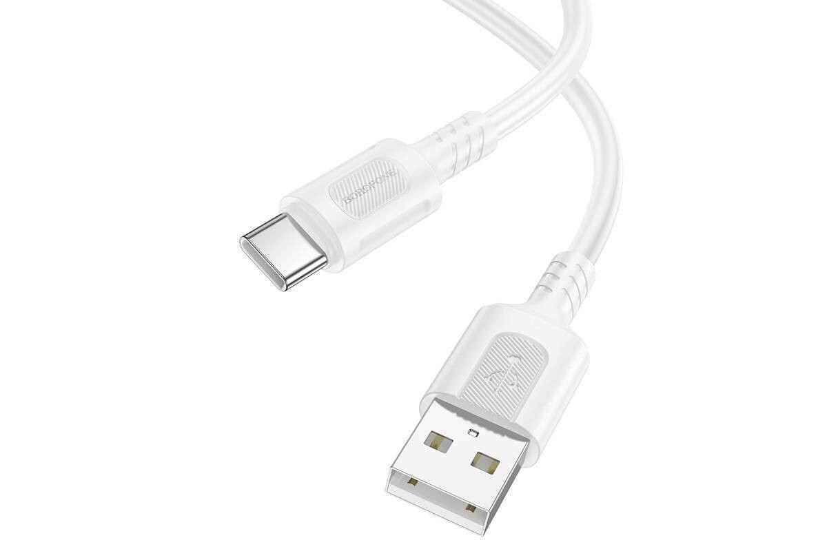 Кабель USB - USB Type-C BOROFONE BX111, (белый) 1м