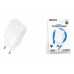 Сетевое зарядное устройство USB-C BOROFONE BAS73A Source PD20W  (EU) белые