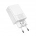 Сетевое зарядное устройство USB BOROFONE BAS72A Source QC3.0  (EU) белый