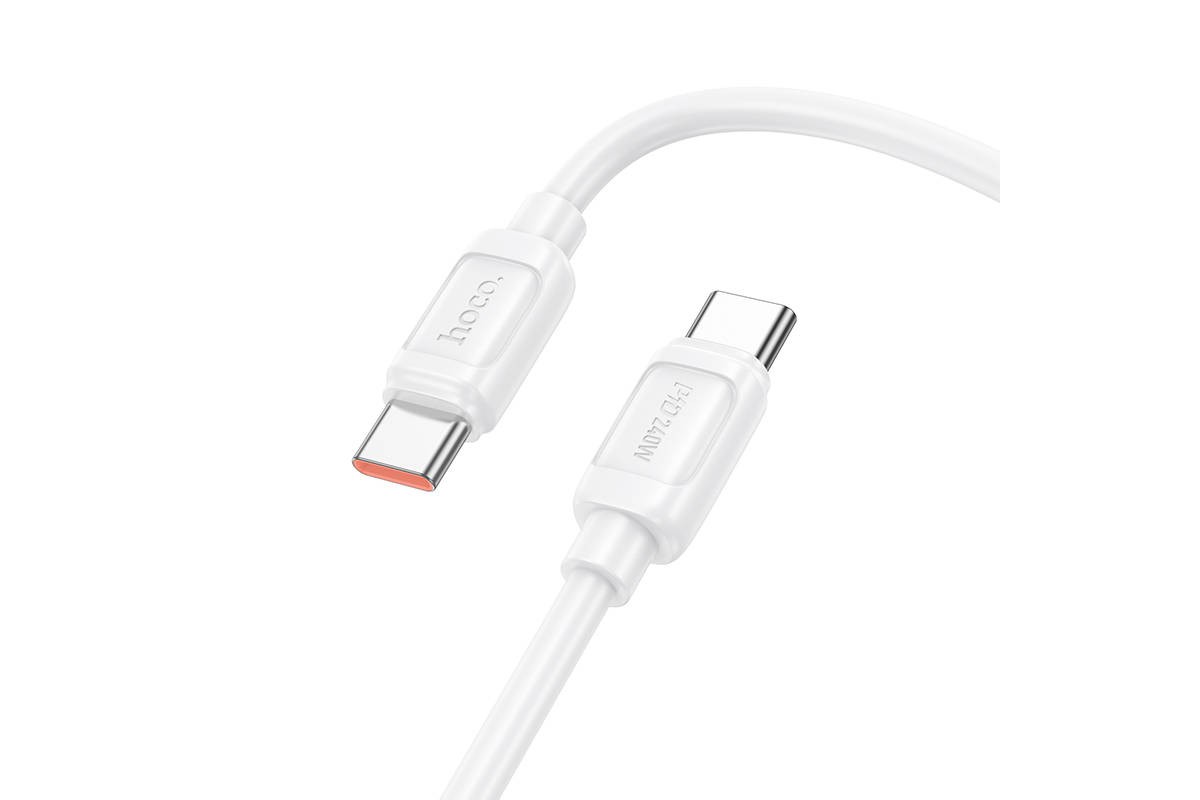 Кабель USB Type-C - USB Type-C HOCO X115 Surpass 240W белый