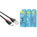 Кабель USB HOCO X27 Excellent charge charging data cable for Type-C (черный) 1 метр