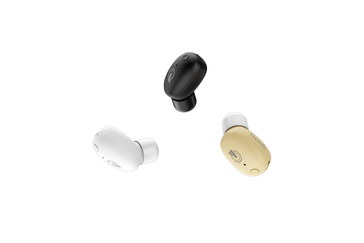 Bluetooth-гарнитура HOCO E24 Ingenious sound sensory mini, черная