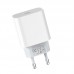 Сетевое зарядное устройство Type-C 20W Speed charger PD HOCO C76А белый (для iPhone 11-12 серий)