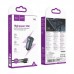 Автомобильное зарядное устройство АЗУ USB + кабель Type-C HOCO Z62 Energy (серый)