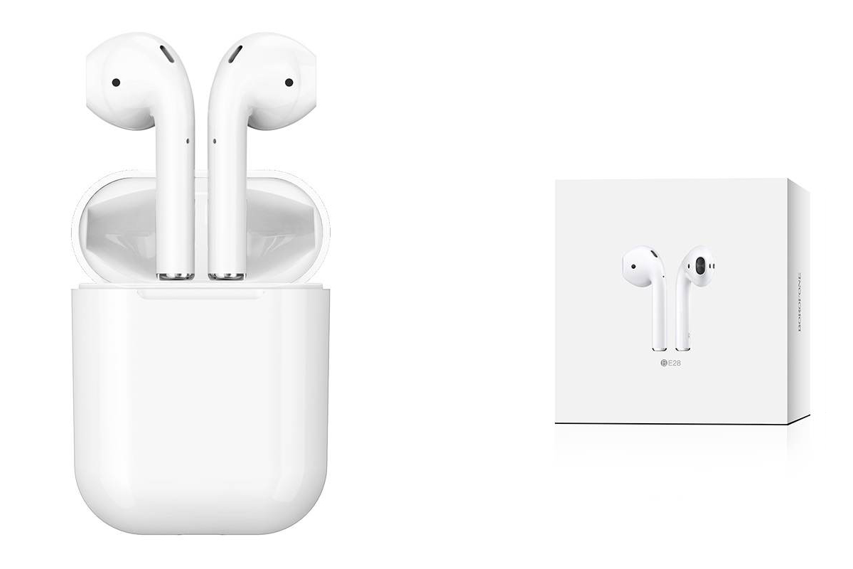 Bluetooth-гарнитура BE28 FreeRun Sports Wireless Earphone  BOROFONE белая