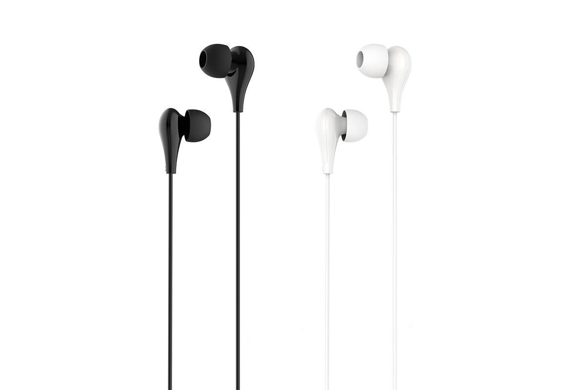 Гарнитура BOROFONE BM24 Milo universal earphones 3.5мм цвет белая