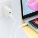 Кабель USB Type-C - USB Type-C HOCO X93 PD240W (белый) 1м