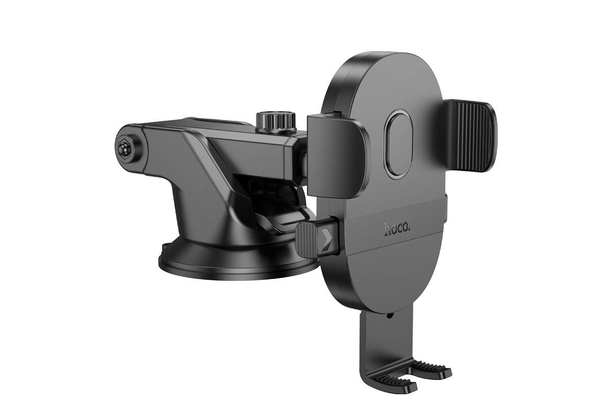 Держатель автомобильный для телефона BOROFONE H19 one-button console car holder цвет черный