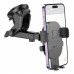 Держатель автомобильный для телефона BOROFONE H19 one-button console car holder цвет черный