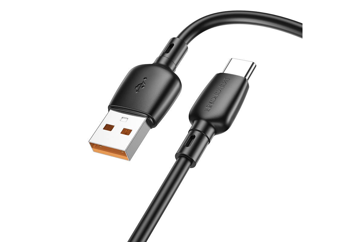 Кабель USB - USB Type-C BOROFONE BX93 100W (черный) 1м