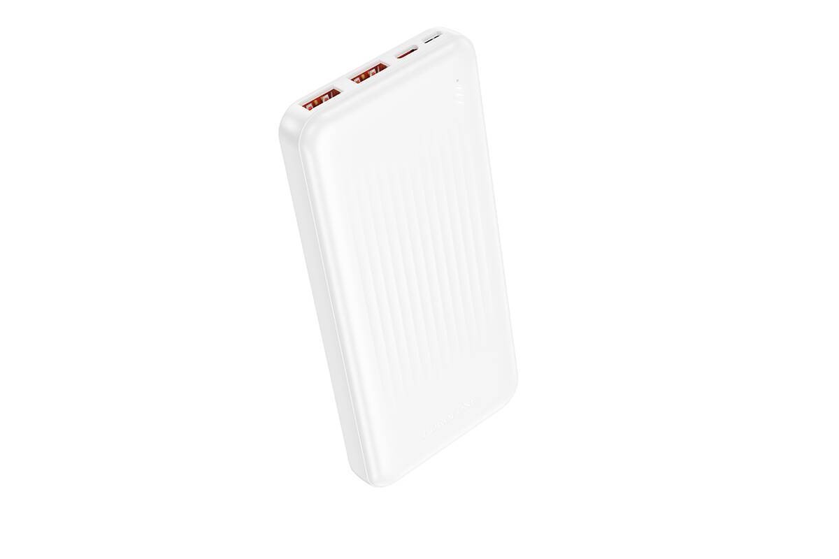 Универсальный дополнительный аккумулятор Power Bank BOROFONE BJ80 Clever 22.5W+PD20W (10000mAh) (белый)
