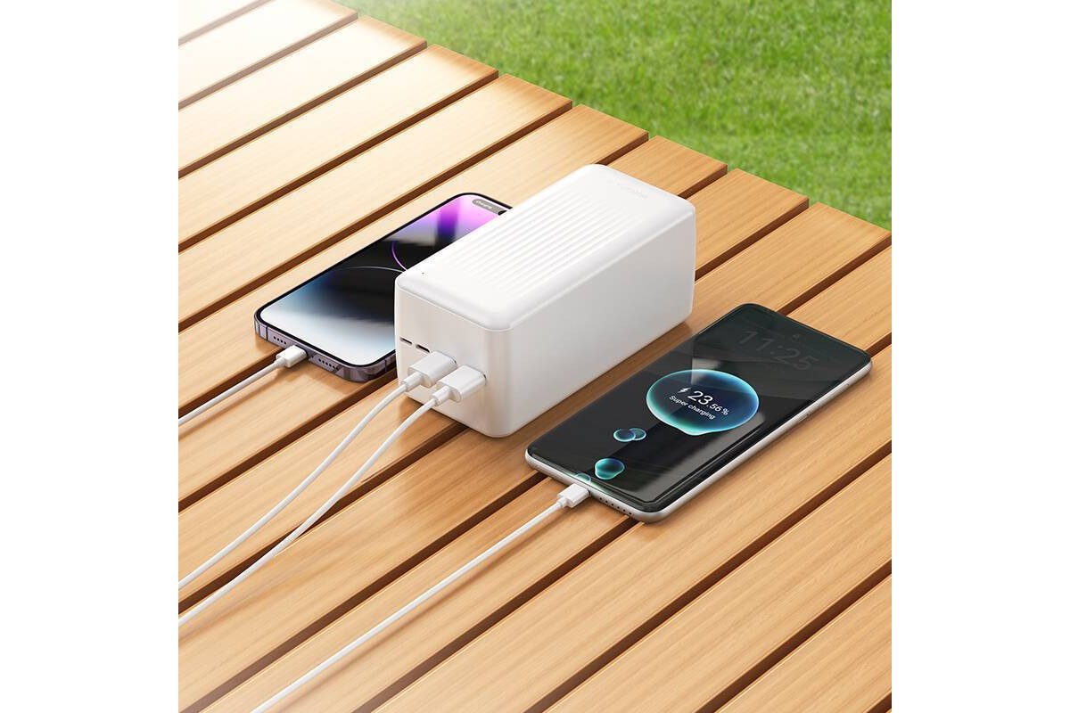 Универсальный дополнительный аккумулятор Power Bank BOROFONE BJ80C Clever 22.5W+PD20W (50000mAh) (черный)