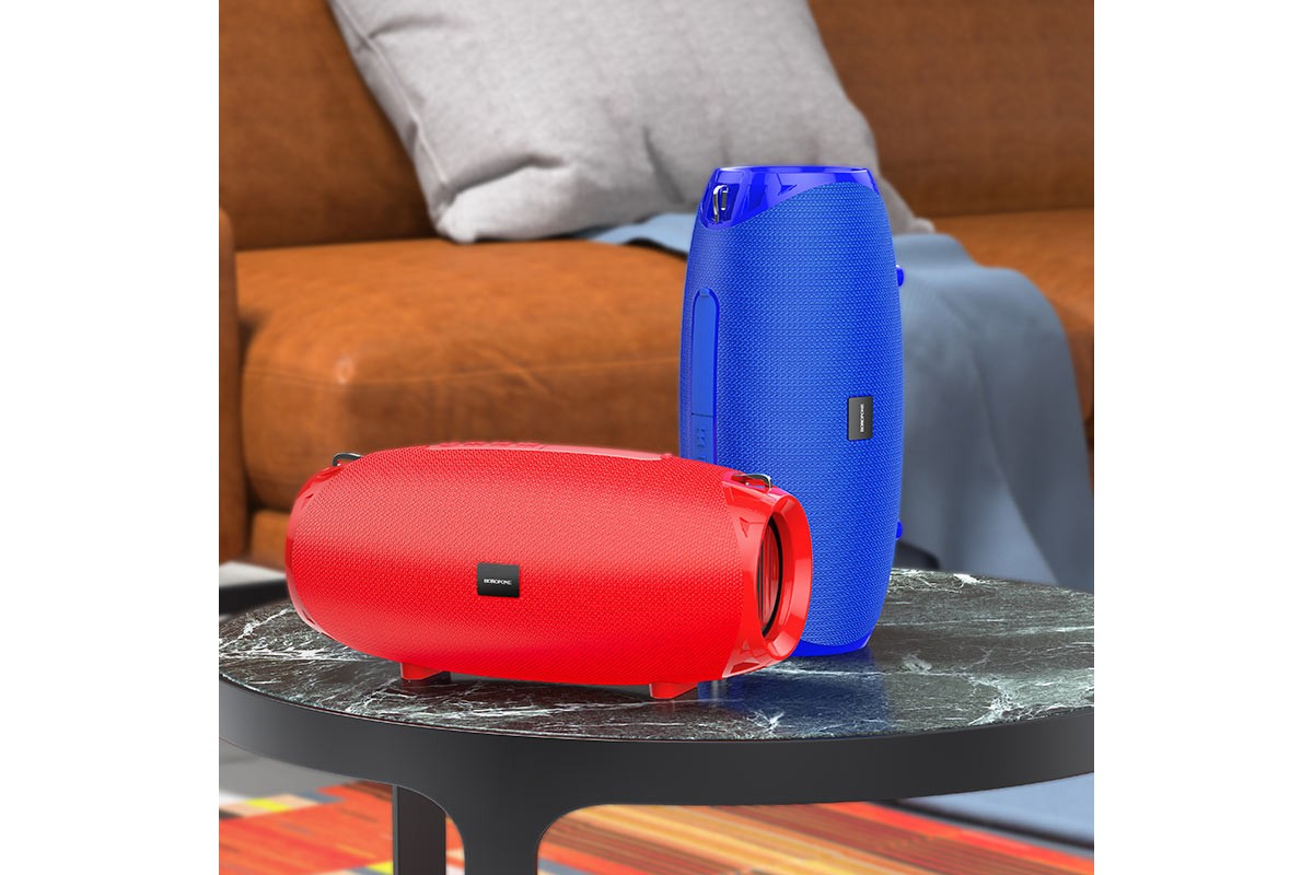 Портативная беспроводная акустика BOROFONE BR12 Amplio sports wireless speaker  цвет синий