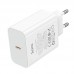 Сетевое зарядное устройство USB-C BOROFONE C162A Source single port PD40W (белый) Сетевое зарядное устройство USB-C BOROFONE C162A Source single port PD40W (белый)