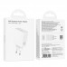 Сетевое зарядное устройство USB-C BOROFONE C162A Source single port PD40W (белый) Сетевое зарядное устройство USB-C BOROFONE C162A Source single port PD40W (белый)
