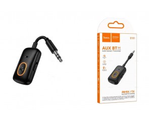 Bluetooth адаптер для автомагнитолы HOCO E151 AUX Graceful (черный)