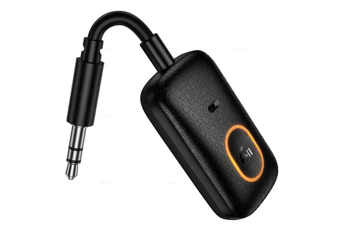 Bluetooth адаптер для автомагнитолы HOCO E151 AUX Graceful (черный)