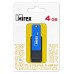 Флешка USB 2.0 Mirex CITY BLUE 4GB (ecopack)