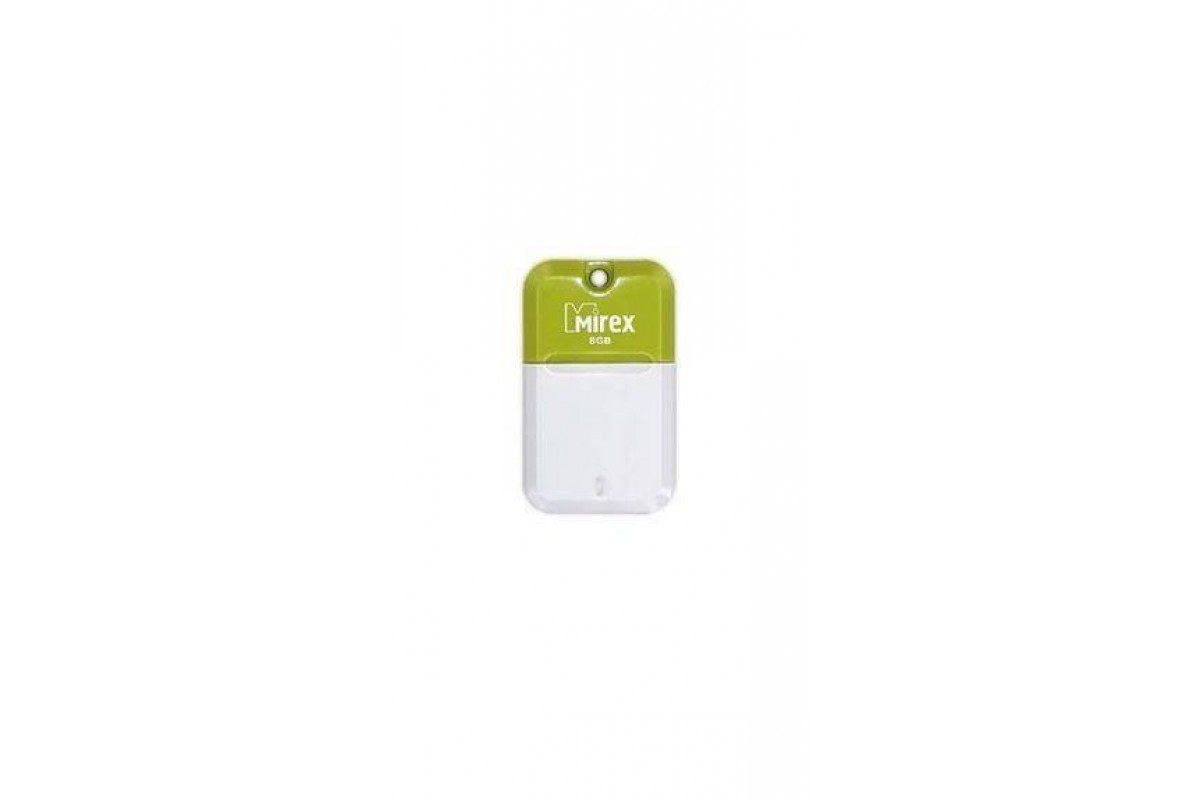 Флешка USB 2.0 Mirex ARTON GREEN 8GB (ecopack)