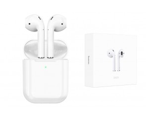Наушники вакуумные беспроводные HOCO EW25 True wireless stereo headset Bluetooth (белый) 