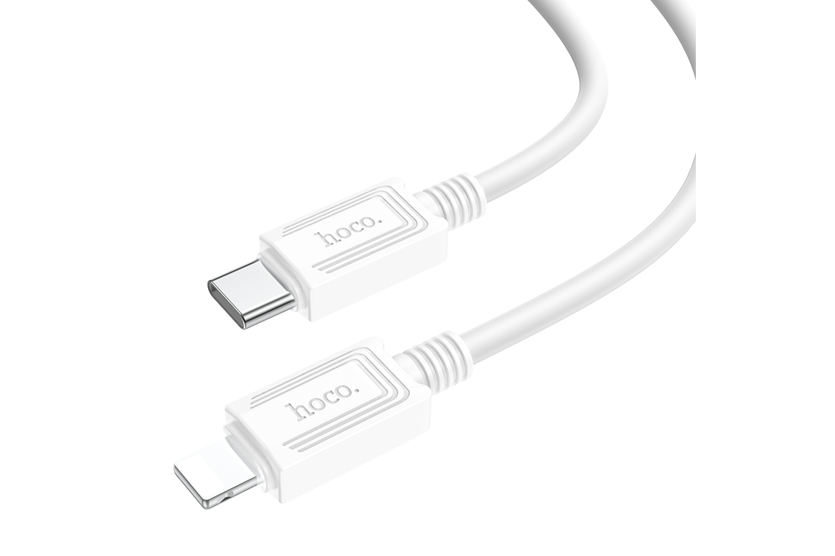 Кабель USB Type-C - Lightning HOCO X73 белый PD20W 1м