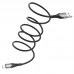 Кабель USB HOCO U80 Cool silicone charging cable for Type-C (черный) 1 метр