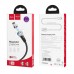 Кабель для iPhone HOCO S8 Magnetic charging data cable for Lightning 1м черный
