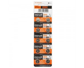 Батарейка часовая MAXELL AG13 LR44/10BL (цена за блистер 10 шт)