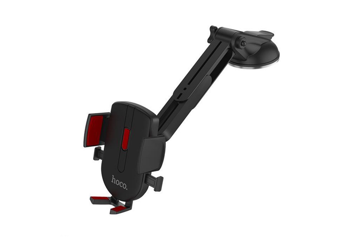 Держатель авто HOCO CAD01 Easy-Lockcar mounth phone  in-car holder черно-красный