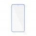 Защитное стекло дисплея iPhone 13/13 Pro (6.1)  прозрачное со светящейся синей рамкой