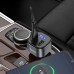 USB MP3 плеер +FM трансмиттер с диспл. HOCO E57 Fighter QC3.0 car BT FM transmitter