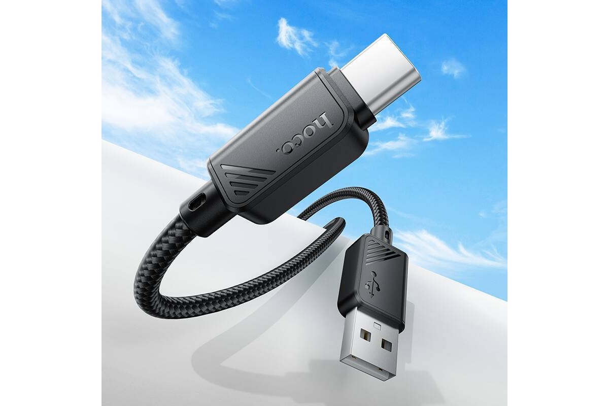 Кабель USB - USB Type-C HOCO X113 (черный) 1м
