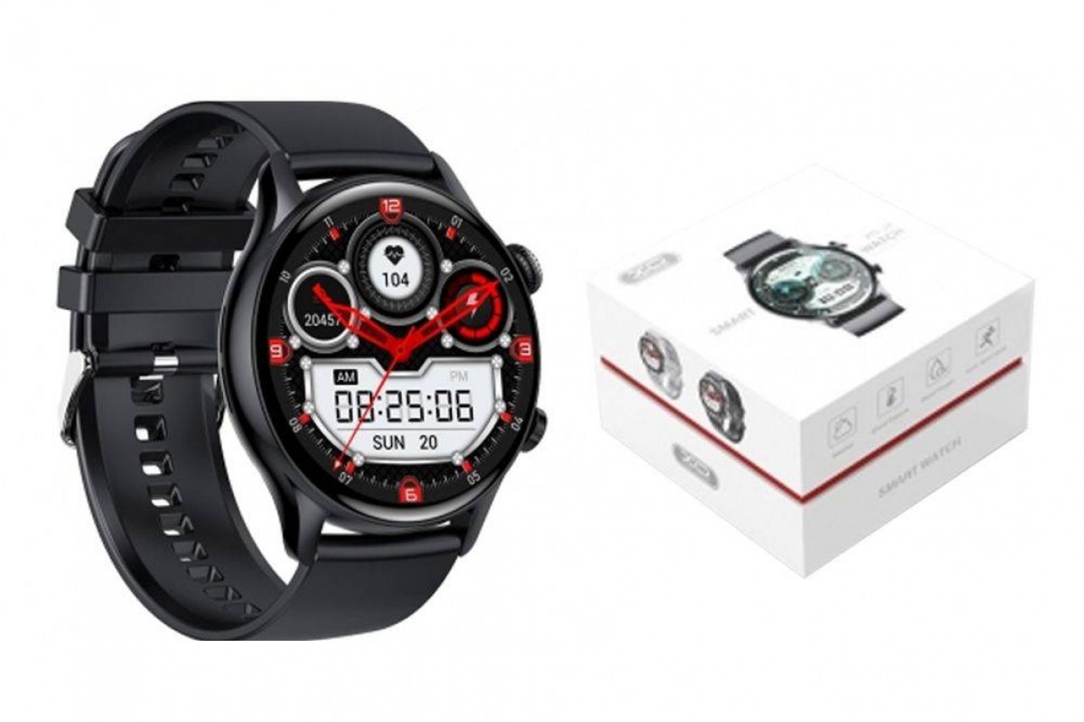 Смарт часы XO J4 Smart Sports Talking Watch 75+120MM*21.8MM (Чёрные)