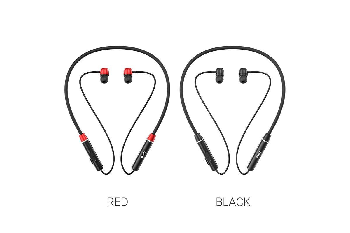 Беспроводные наушники ES53 Coolway sports BT earphones HOCO черная