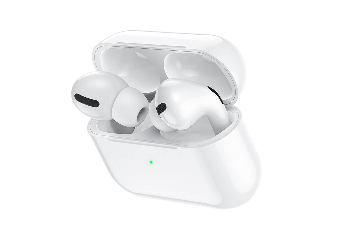 Беспроводные наушники EW04 Original series tru wireless BT headset  HOCO белые