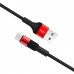 Кабель USB BOROFONE BX21 Outstanding charging data cable for Type-C (красный) 1 метр
