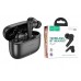 Наушники вакуумные беспроводные HOCO EQ2 Thought true wireless BT headset (черный)