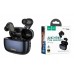 Наушники вакуумные беспроводные HOCO EQ20 Rhyme true wireless ANC+ENC noise reduction BT headset Black (черный)