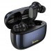 Наушники вакуумные беспроводные HOCO EQ20 Rhyme true wireless ANC+ENC noise reduction BT headset Black (черный)