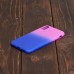 Чехол силиконовый iPhone X Baseus (фиолетово-синий)