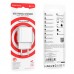 Сетевое зарядное устройство USB BOROFONE BA74A Aspirer single port 2100mAh (белый)