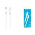 Кабель USB Type-C - Lightning BOROFONE BX89 Union PD (белый) 1м