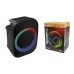 Perfeo Bluetooth-колонка "DISCO RING" 6.5" LED, FM, MP3 USB/microSD, AUX, TWS, MIC, 20Вт, черная