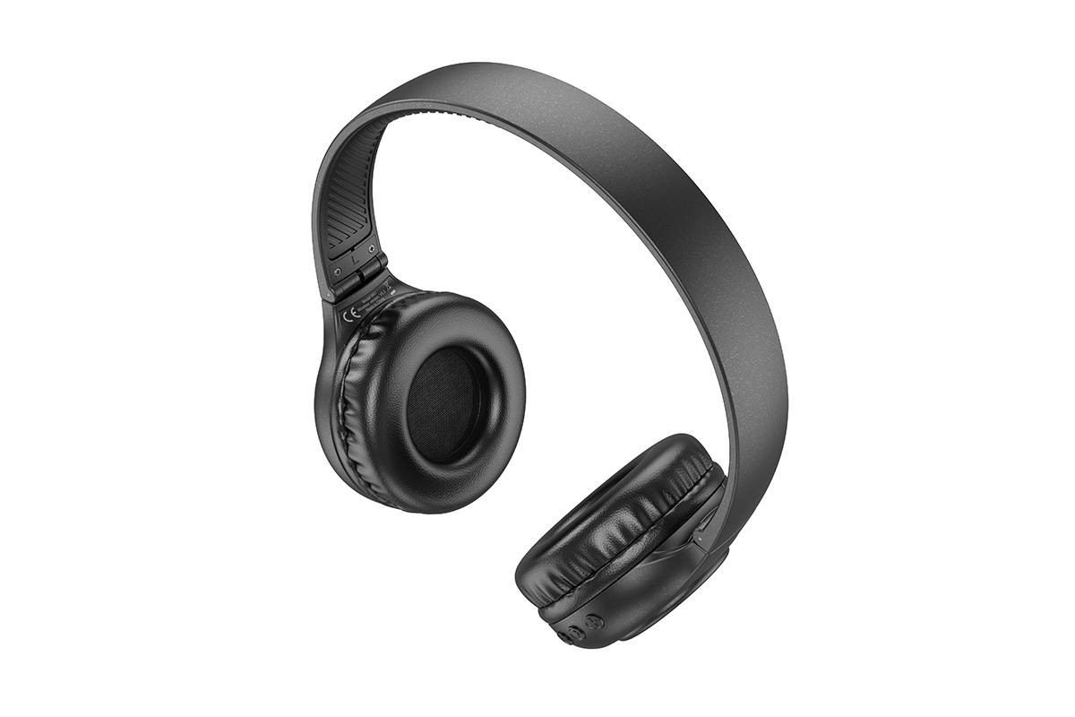 Наушники мониторные беспроводные HOCO W41 wireless headphones Bluetooth (черный)