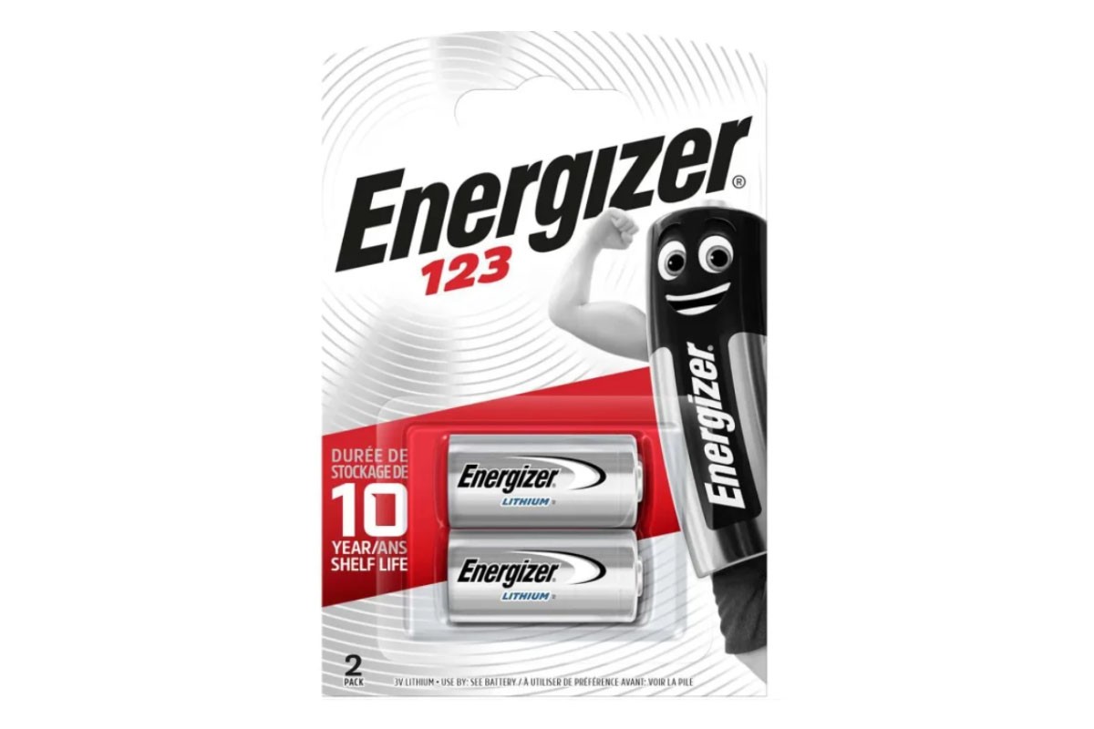 Батарейка алкалиновая Energizer CR123/2BL (цена за блистер 2 шт)