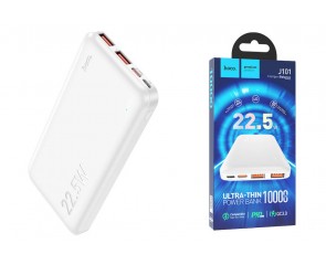 Универсальный дополнительный аккумулятор Power Bank HOCO J101 Astute PD22.5W (10000 mAh) (белый)