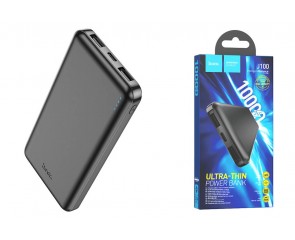 Универсальный дополнительный аккумулятор Power Bank HOCO J100 (10000 mAh) (черный)