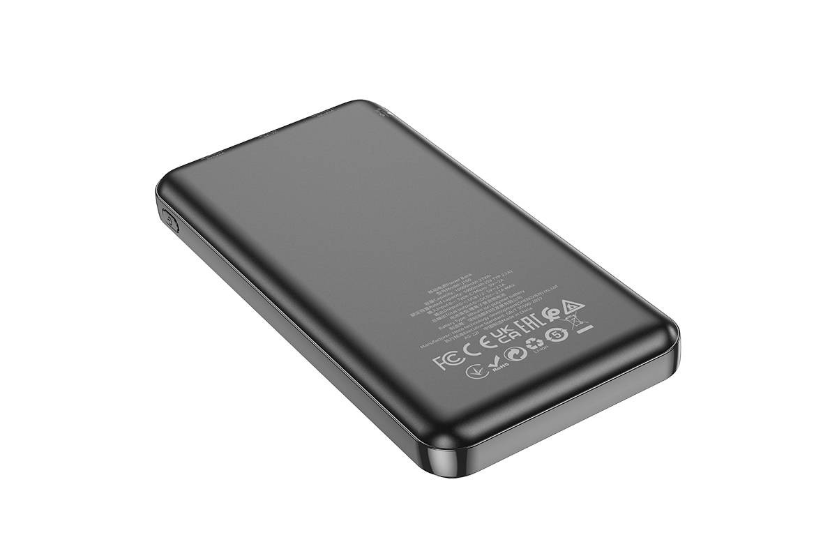 Универсальный дополнительный аккумулятор Power Bank HOCO J100 (10000 mAh) черный