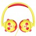 Внешние наушники HOCO W31 Childrens headphones желтые (панда)